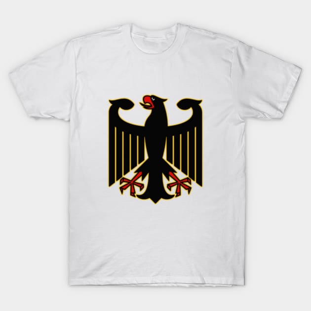 DEUTSCHLAND. GERMANY COAT OF ARMS. SAMER BRASIL T-Shirt by Samer Brasil